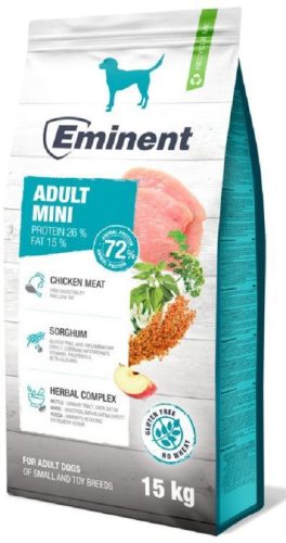Eminent Dog Adult Mini 15 kg ingyenes szállítás