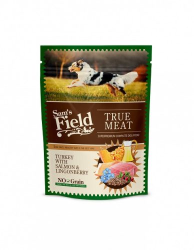 Sam's Field  Pouch Pulyka Lazac Vörösáfonya 260g