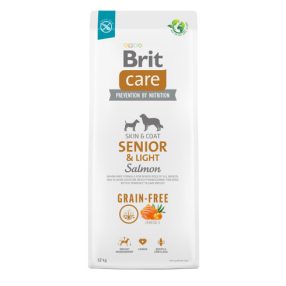 Brit Care Dog Grain free Salmon Senior Light 12kg