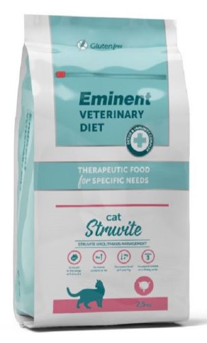 Eminent Cat Vet Diet Struvite 2,5 kg diétás száraztáp macskáknak