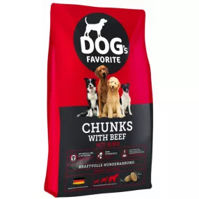 Happy Dog Favorit Chunks Beef 15 kg