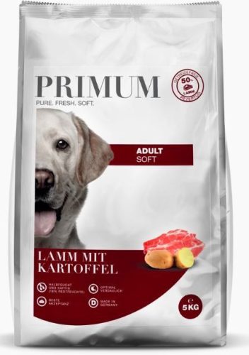 Primum Soft Bárány Burgonyával 5 kg – Félnedves, gabonamentes kutyatáp