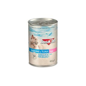 Bonacibo Canned Cat Sardine Tuna 400g