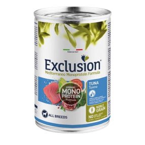   Exclusion Mono Noble Grain Adult Tuna Konzerv 400g tonhalas kutyakonzerv