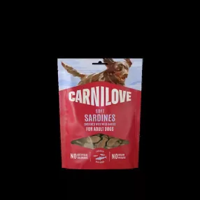   Carnilove Dog Semi Moist Snack Szardínia medvehagymával 200g