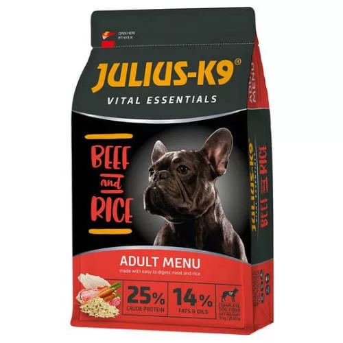 Julius-K9 Adult Vital Essentials Beef Rice 12kg