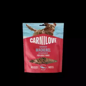 CARNILOVE Crunchy snack makréla és málna 200 g