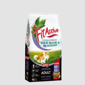 FitActive PURE Hypoallergenic Wild boar Rosehip 12kg 