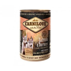   CarniLove Puppy Salmon & Turkey Can- Lazac és Pulyka Hússal Konzerv 400g