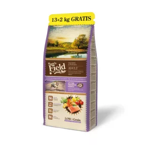 Sam's Field Salmon & Potato Adult 13kg+2kg ajándék