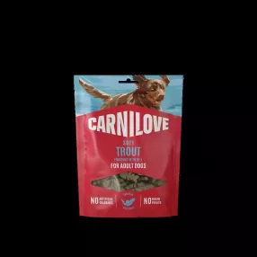 CARNILOVE Semi Moist Snack pisztráng és kapor 200 g