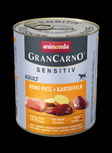 Animonda GranCarno Sensitiv Adult pulyka,burgonya konzerv 800g