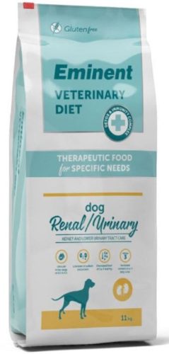 Eminent Dog Vet.Diet Renal Urinary Diétás Száraztáp 11kg ingyenes szállítás