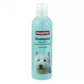 Beaphar sampon kutya fehér szőrre zöld teával 250ml