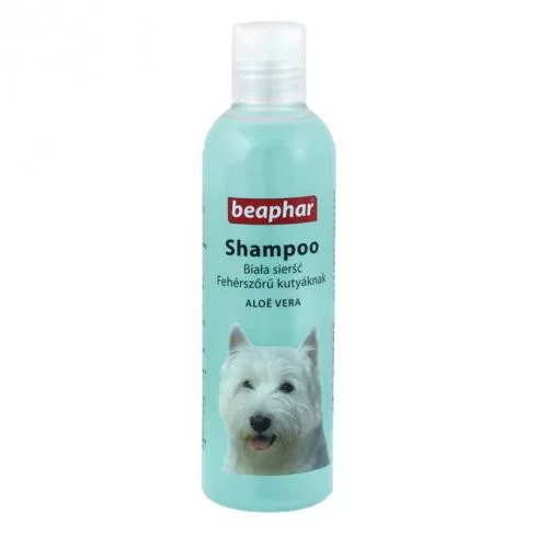 Beaphar sampon kutya fehér szőrre zöld teával 250ml