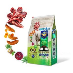   Happy&Fit Superior Grain Free Hipoallergén 10kg (bárány, édesburgonya, gyógynövény) 