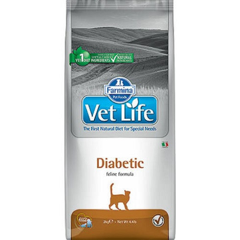 Vet Life Natural Diet Cat Diabetic 2kg