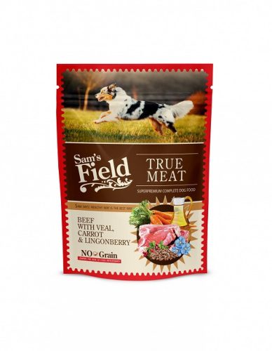 SF Pouch Marha Borjú Répa 260g