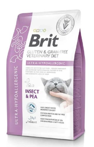 Brit GF Veterinary Diets Cat Ultra-hypoallergenic 2kg