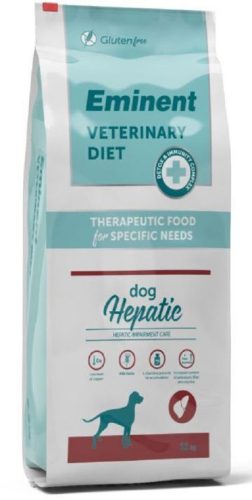 Eminent Dog Vet.Diet Hepatic Diétás Száraztáp 11kg ingyenes szállítás