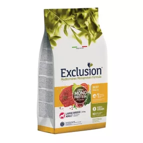 Exclusion Mono Noble Grain Adult Beef Large 12kg marhás kutyatáp nagytestű kutyáknak