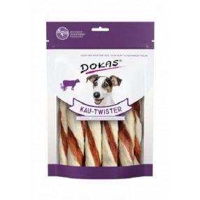 Dokas kacsahúsos rágó-twister 200g