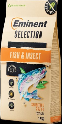Eminent Dog Select Sensi Fish & Insect 12+2 kg ingyenes szállítás