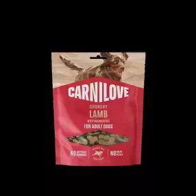 CARNILOVE Crunchy snack bárányhús és áfonya 200 g