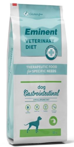 Eminent Dog Vet Diet Gastrointestinal diétás száraztáp kutyáknak 11kg ingyenes szállítás
