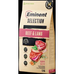   Eminent Dog Selection Puppy Beef & Lamb 12+2 kg ingyenes szállítás