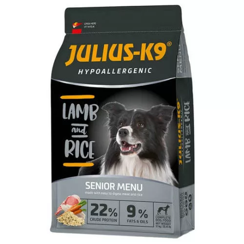 Julius-K9 Senior/Light Hypoallergenic Lamb Rice 12kg