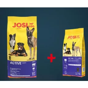 JosiDog Active 25-17 15kg+2,7kg ajándék
