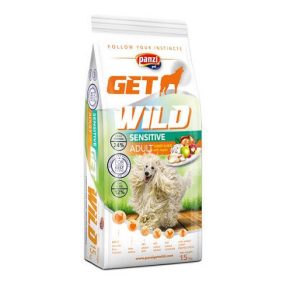   Panzi GetWild Adult Sensitive Turkey (chicken&wheat free) - Pulyka (csirke és búzamentes) 15kg