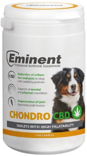 Eminent Chondro CBD 140 db ízületvédő tabletta kutyáknak