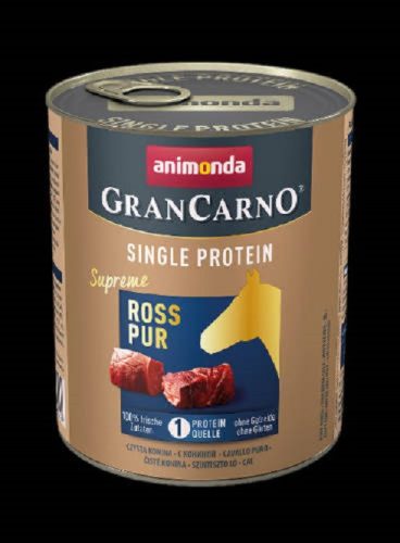 	 Animonda GranCarno Adult single protein konzerv lóhússal 800g