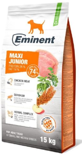 Eminent Dog Maxi Junior 15+2 kg ingyenes szállítás