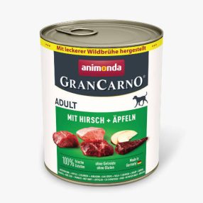   Animonda GranCarno deer apple Adult sertés,szarvas,alma konzerv 800g