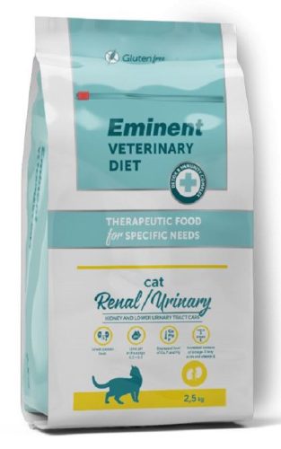 Eminent Cat Vet Diet Renal Urinary 2,5 kg diétás száraztáp macskáknak