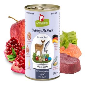 GranataPet Liebling's Mahlzeit Vad és lazac 400g