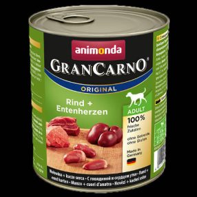 Animonda GranCarno Adult marha,kacsaszív konzerv 800g