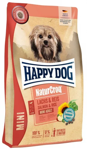 Happy Dog Natur Croq Mini Lazac Rizs 4kg
