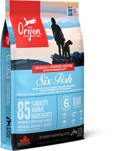 Orijen Six Fish 11,4kg  ingyenes szállítás