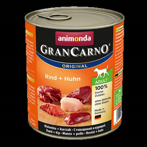 Animonda GranCarno Adult marha,csirke konzerv 800g