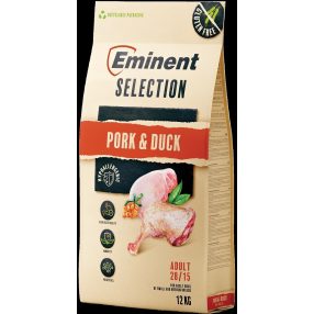   Eminent Dog Select Adult Pork & Duck 12+2 kg ingyenes szállítás