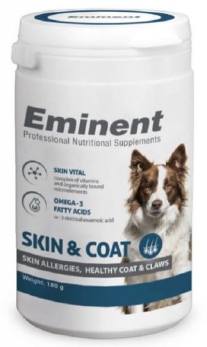 Eminent Skin & Coat 180 g bőr- és szőrzetápoló por kutyáknak