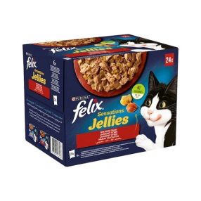   Felix Sensations alutasak Multipack Jellies Házias válogatás aszpikban 24x85g