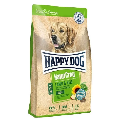 Happy Dog Natur-Croq Lamm & Reis 15+3kg