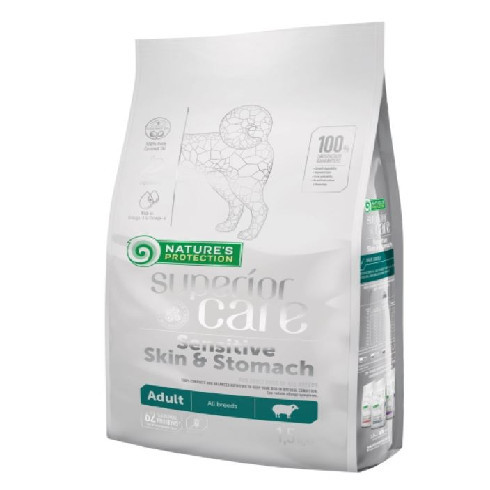 Natures Protection SC Dog Sensitive Skin Stomach Lamb Adult All Breeds 10kg