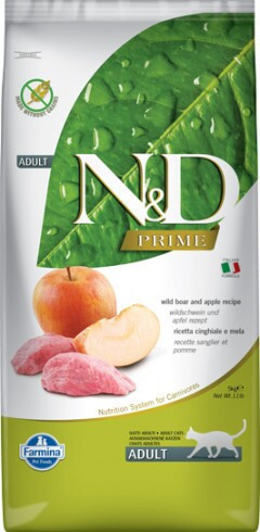 	 N&D Cat Prime vaddisznó alma 10kg